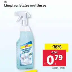 Lidl Limpiacristales multiusos oferta