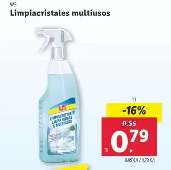 Lidl Limpiacristales multiusos oferta