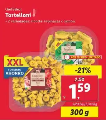Lidl Tortelloni oferta