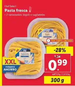 Lidl Pasta fresca oferta