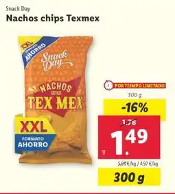 Lidl Nachos chips Texmex oferta