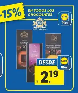 Lidl J.D. Gross Chocolates oferta