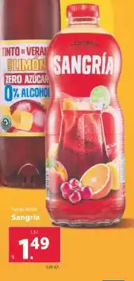 Lidl Sangría oferta