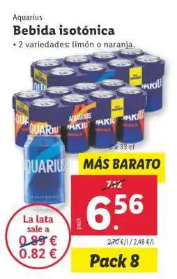 Lidl Bebida isotónica oferta