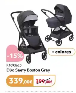Prénatal Dúo Seety Boston Grey oferta