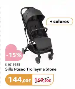 Prénatal Silla Paseo Trolleyme Stone oferta