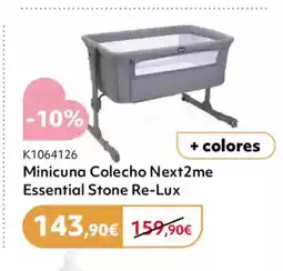 Prénatal Minicuna Colecho Next2me Essential Stone Re-Lux oferta