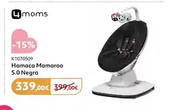 Prénatal Hamaca Mamaroo 5.0 Negra oferta
