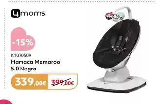 Prénatal Hamaca Mamaroo 5.0 Negra oferta