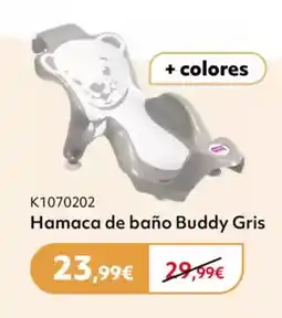 Prénatal Hamaca de baño Buddy Gris oferta