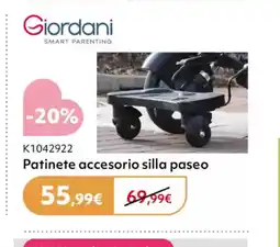 Prénatal GIORDANI Patinete accesorio silla paseo oferta