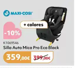 Prénatal Silla Auto Mica Pro Eco Black oferta
