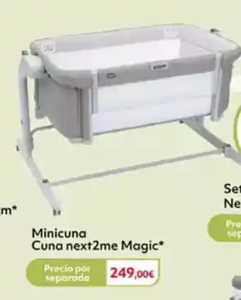 Prénatal Minicuna Cuna next2me Magic oferta