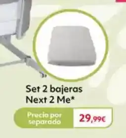 Prénatal Set 2 bajeras Next 2 Me oferta