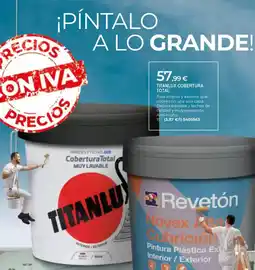 BigMat TITANLUX cobertura total oferta
