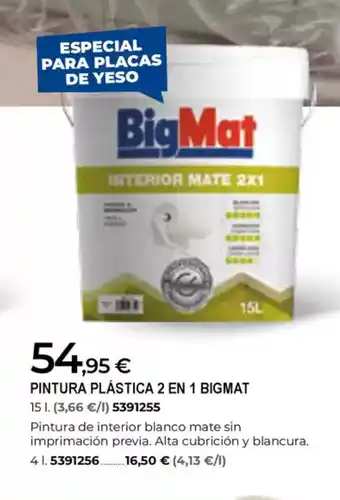 BigMat BIGMAT Pintura plástica 2 en 1 oferta
