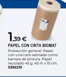 BigMat Papel con cinta bigmat oferta