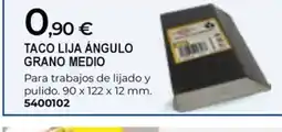 BigMat Taco lija ángulo grano medio oferta