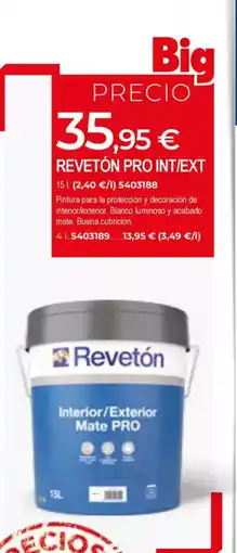 BigMat Revetón pro int/ext oferta