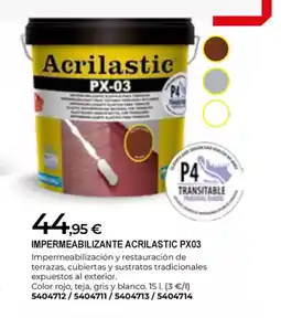 BigMat ACRILASTIC Impermeabilizante oferta