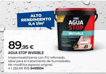 BigMat AGUA STOP Invisible oferta