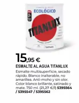 BigMat TITANLUX Esmalte al agua oferta