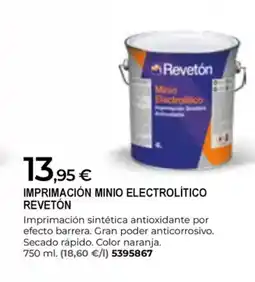 BigMat REVETÓN Imprimación minio electrolítico oferta