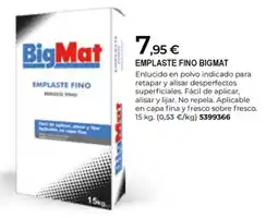 BigMat BIGMAT Emplaste fino oferta