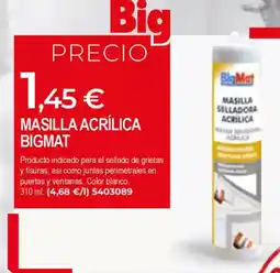 BigMat BIGMAT Masilla acrílica oferta