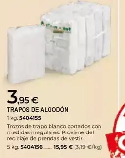 BigMat Trapos de algodón oferta