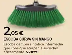 BigMat Escoba curva sin mango oferta
