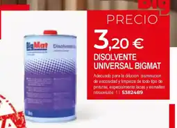 BigMat BIGMAT Disolvente universal oferta