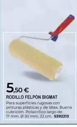 BigMat Rodillo felpón bigmat oferta