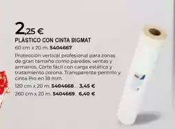 BigMat Plástico con cinta bigmat oferta