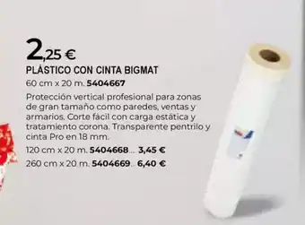 BigMat Plástico con cinta bigmat oferta