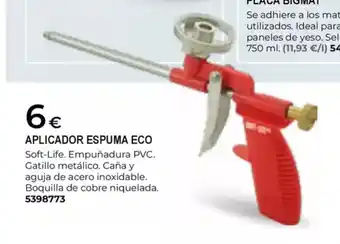 BigMat Aplicador espuma eco oferta