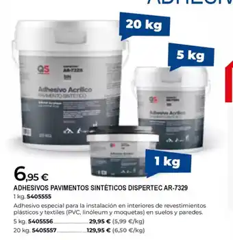 BigMat Adhesivos pavimentos sintéticos dispertec ar-7329 oferta