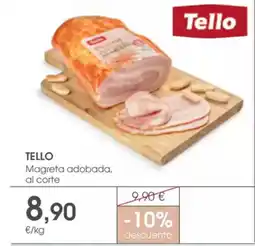 Supermercados Plaza TELLO Magreta adobada oferta