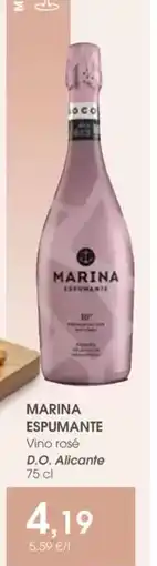 Supermercados Plaza MARINA ESPUMANTE Vino rosé oferta