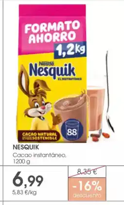 Supermercados Plaza NESQUIK Cacao instantáneo oferta