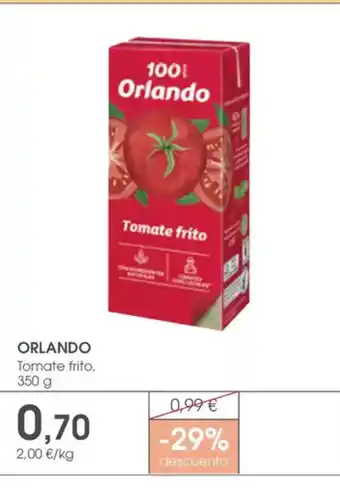 Supermercados Plaza ORLANDO Tomate frito oferta