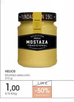 Supermercados Plaza HELIOS Mostaza selección oferta