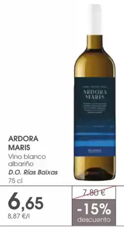 Supermercados Plaza ARDORA MARIS Vino blanco albariño oferta
