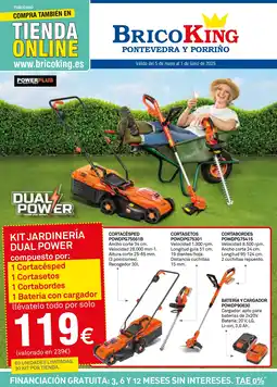Bricoking Kit jardinería dual power oferta
