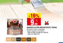 Bricoking Barniz ultra resistente oferta