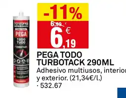 Bricoking Pega todo turbotack oferta