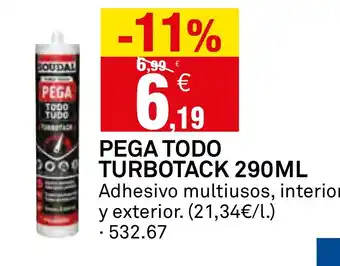 Bricoking Pega todo turbotack oferta