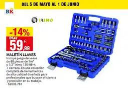 Bricoking MALETÍN LLAVES oferta