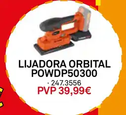 Bricoking Lijadora orbital powdp50300 oferta