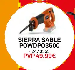 Bricoking Sierra sable powdpo3500 oferta